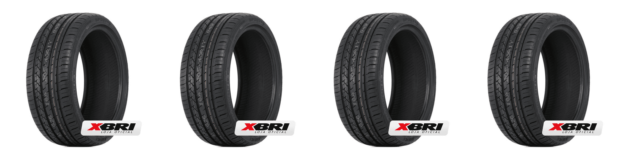 Kit 4 Pneus Xbri Sport Plus 2 205/55 R16